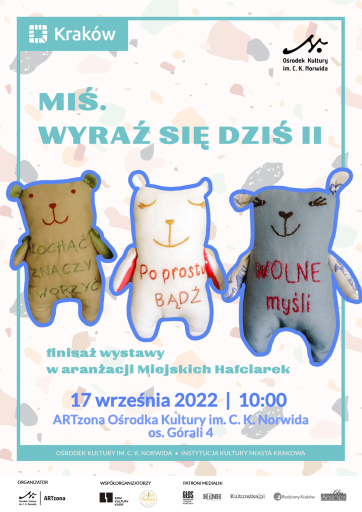 miś wyraź się_sierpień 2022